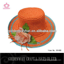 Chapeau en paille en bois pliable en Chine